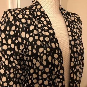 LUSH polka dot blazer